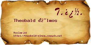 Theobald Álmos névjegykártya